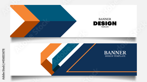 business corporate banner design template set