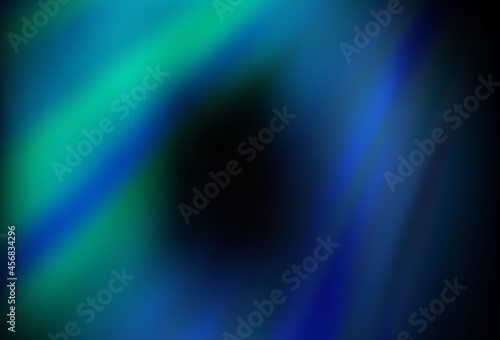 Dark BLUE vector abstract bright pattern.
