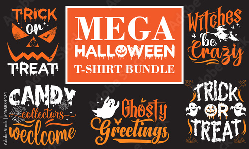 Halloween T-shirt bundle 