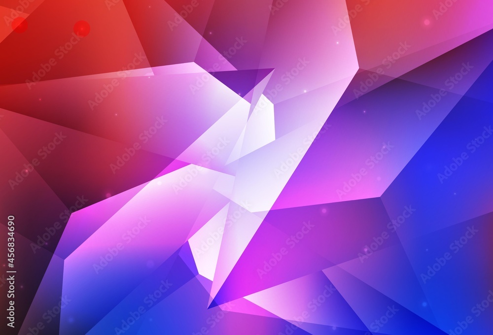 Light Blue, Red vector Blurred bubbles on abstract background with colorful gradient. Light Blue, Red vector Blurred bubbles on abstract background with colorful gradient.