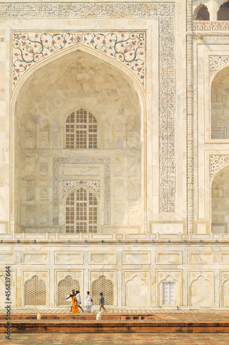taj mahal in agra with kodak slr/c 