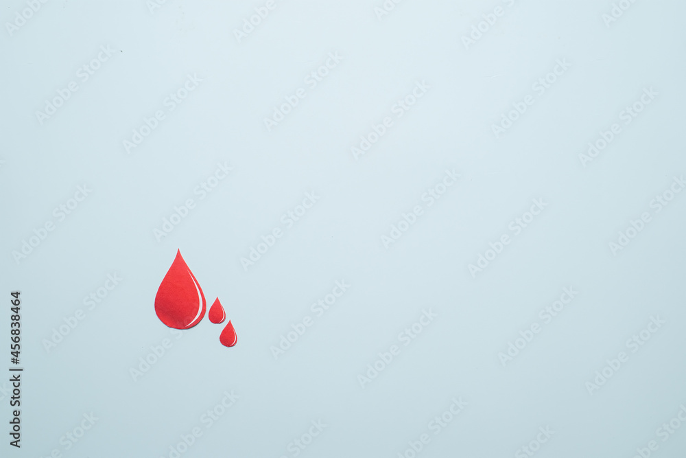 Fototapeta premium World diabetes day aisolated on a blue background.