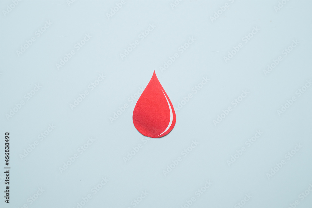 Fototapeta premium World diabetes day aisolated on a blue background.