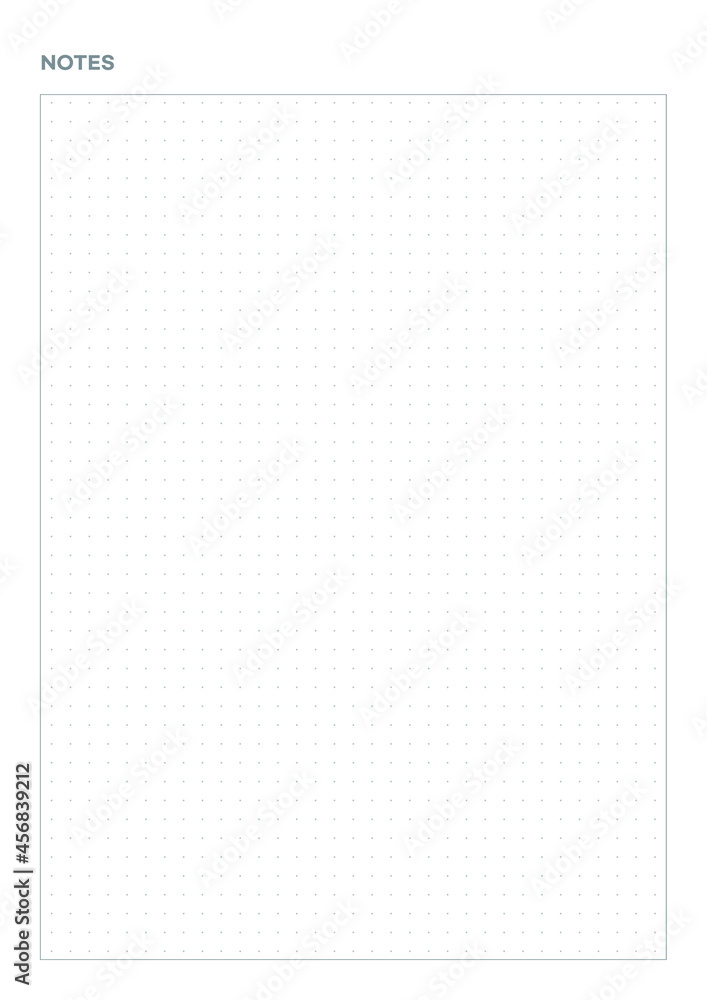 Dot document template illustration for memo, schedule, planner, diary, etc. Dot document template illustration for memo, schedule, planner, diary, etc.