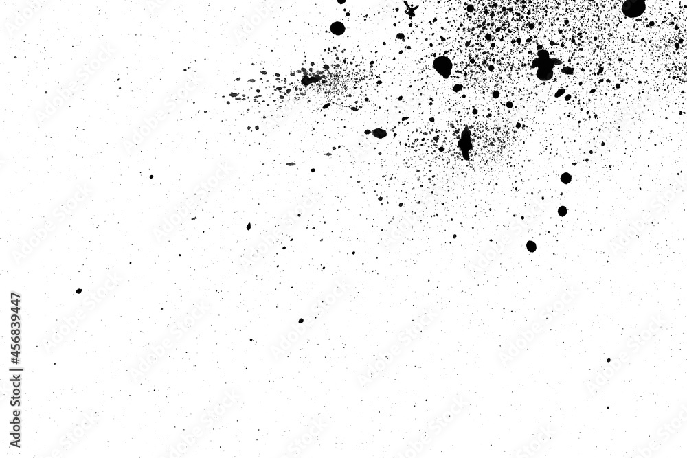 Ink Splash Pattern, Black Watercolor Splatter Background. Ink Splash Pattern, Black Watercolor Splatter Background.