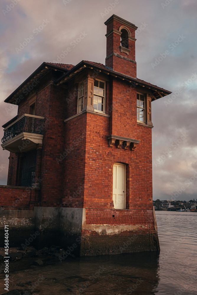 Fototapeta premium old church in the evening