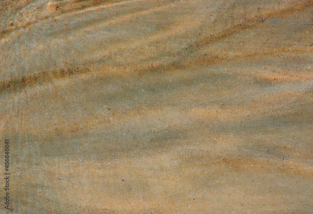 Fototapeta premium Mächtiges, dynamisches Sandmuster, wie während eines Sturmes. Perfekt als Hintergrund für Redner, Vorträge, Präsentationen oder TV.