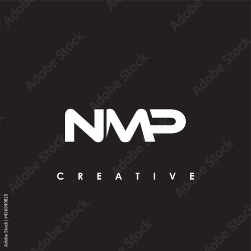 NMP Letter Initial Logo Design Template Vector Illustration photo