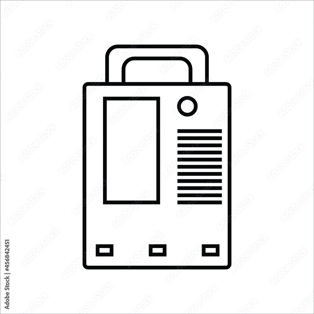Infusion pump icon, ECG Icon, Electrocardiography Monitoring Icon, ECG