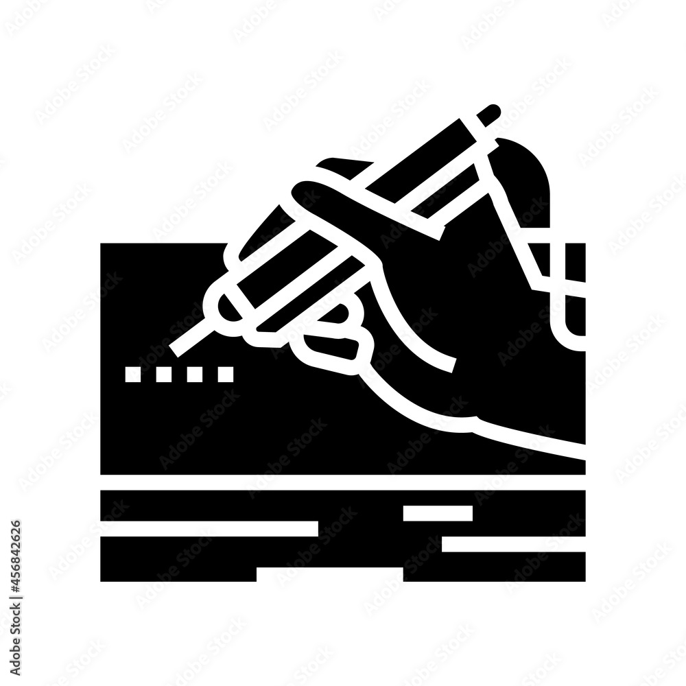laser surgery device glyph icon vector. laser surgery device sign. isolated contour symbol black illustration laser surgery device glyph icon vector. laser surgery device sign. isolated contour symbol black illustration