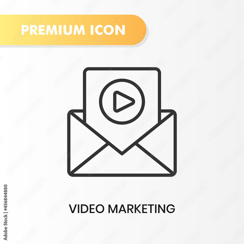video marketing icon for your website design, logo, app, UI. Vector graphics illustration and editable stroke. video marketing icon outline design. video marketing icon for your website design, logo, app, UI. Vector graphics illustration and editable stroke. video marketing icon outline design.