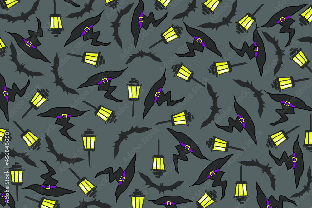 Obraz premium Halloween pattern 
