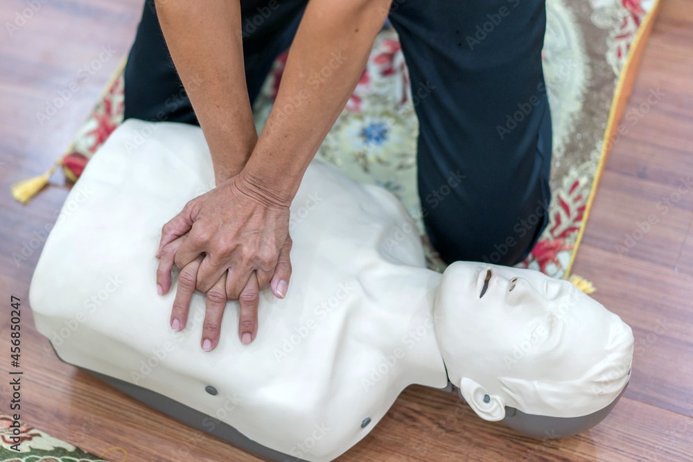 model dummy for CPR training medical in class model dummy for CPR training medical in class