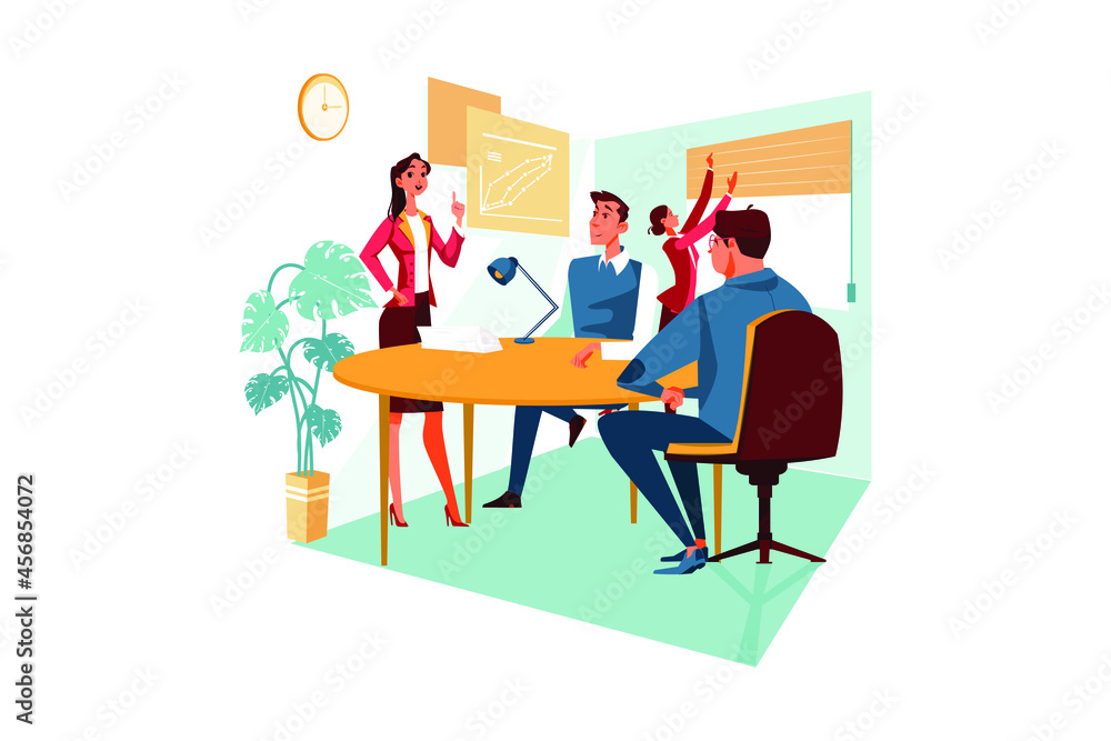 Man in office workplace for managers, IT, business. Man in office workplace for managers, IT, business.
