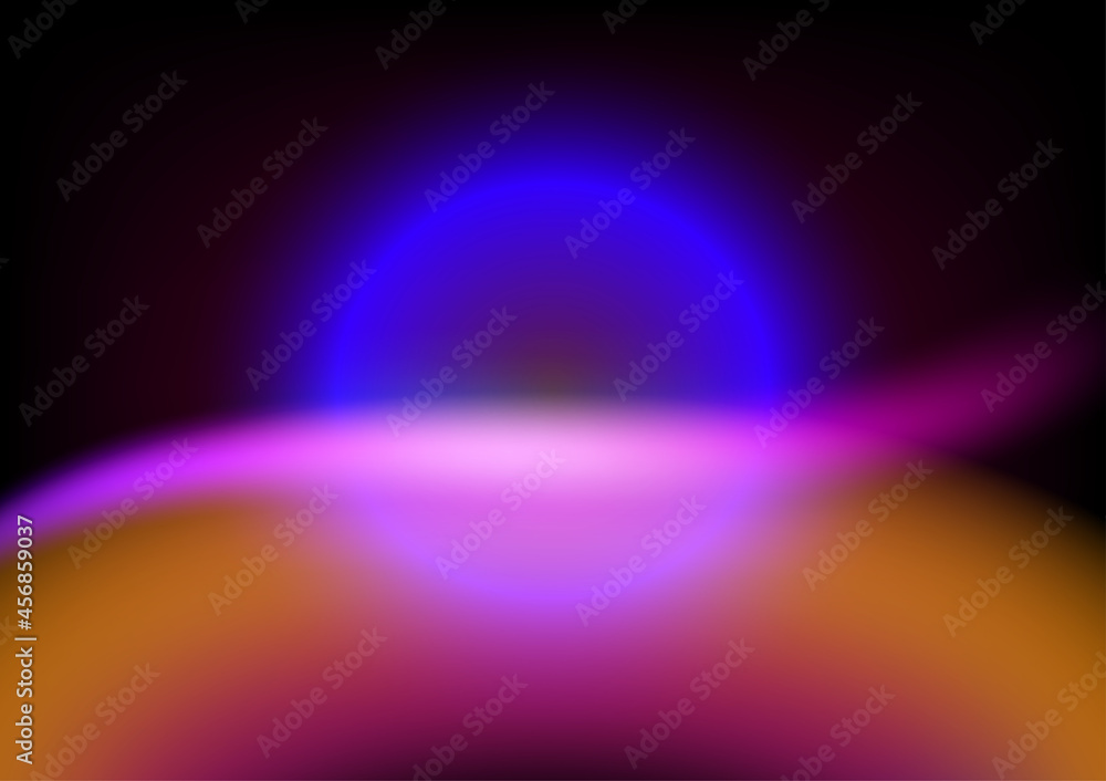 Fototapeta premium Abstract backgrounds bright energy cosmos ray global space digital art graphic wallpaper backdrop vector illustration EPS10