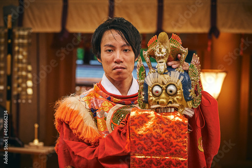 神楽の演者