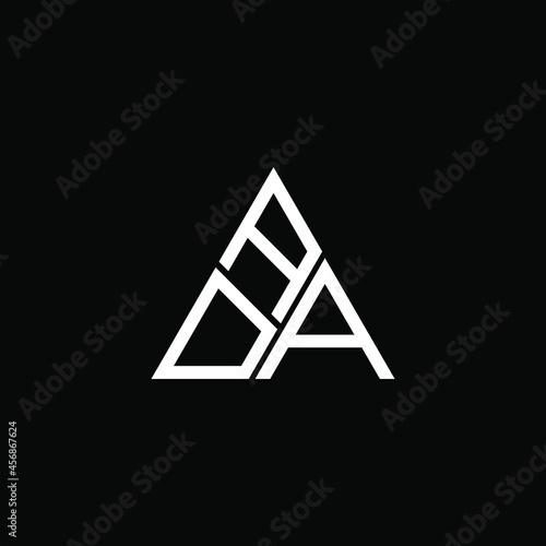 ADA letter logo creative design. ADA unique design, AOA letter logo creative design. AOA unique design

