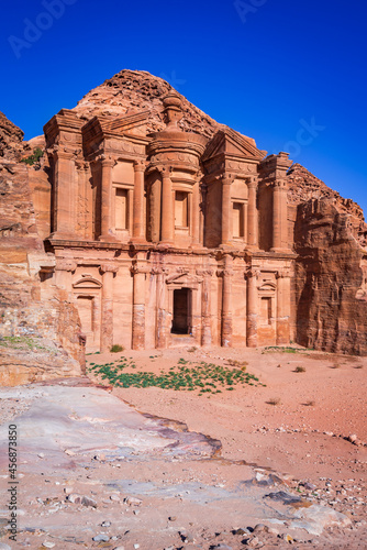 Petra, Jordan - The Monastery Ad Deir, Wadi Musa village