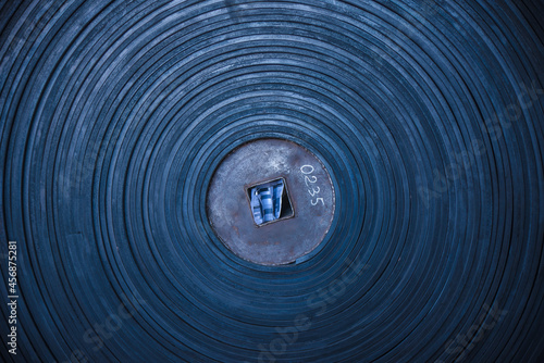 industrial production of rubber in rolls