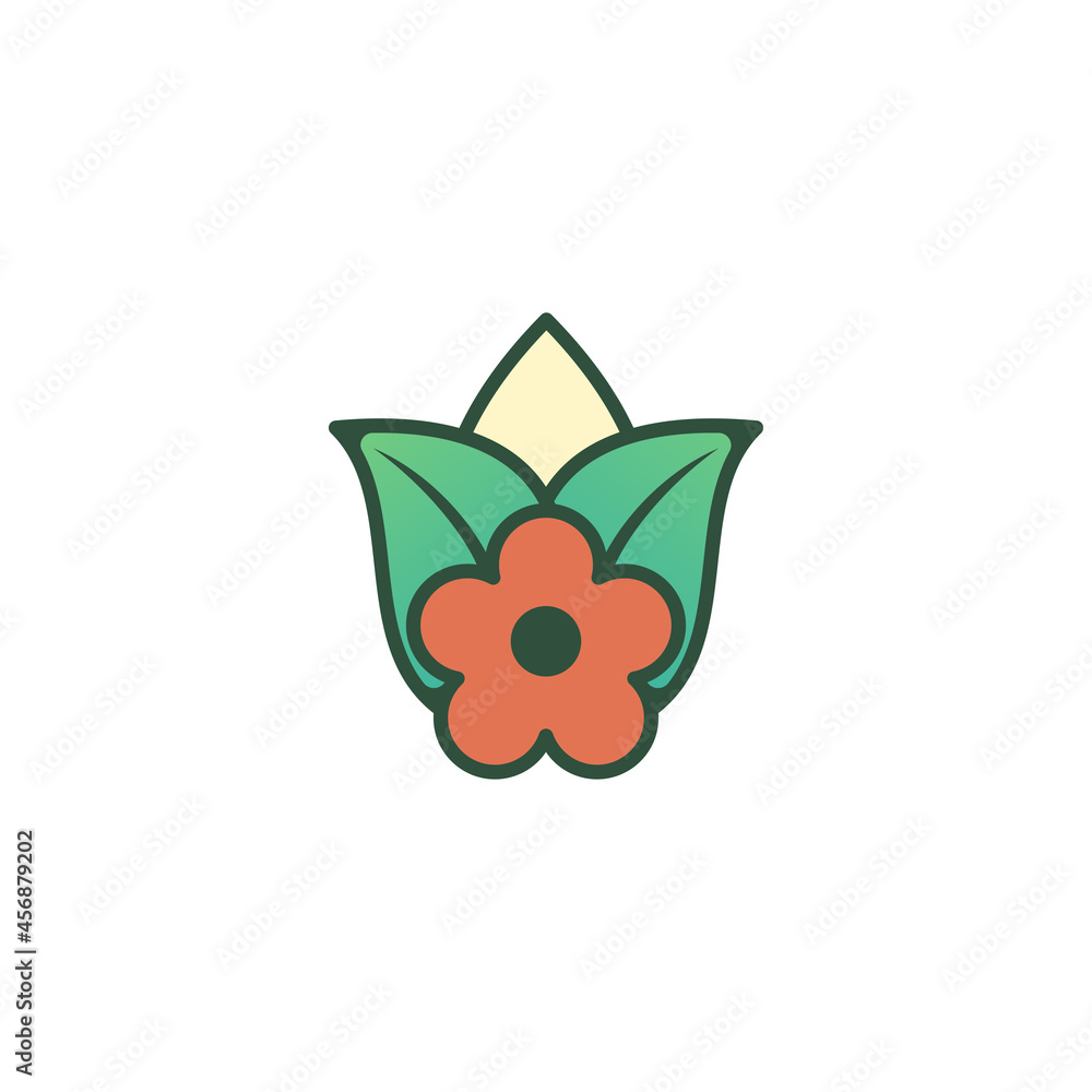 Nature logo template design vector icon illustration Nature logo template design vector icon illustration