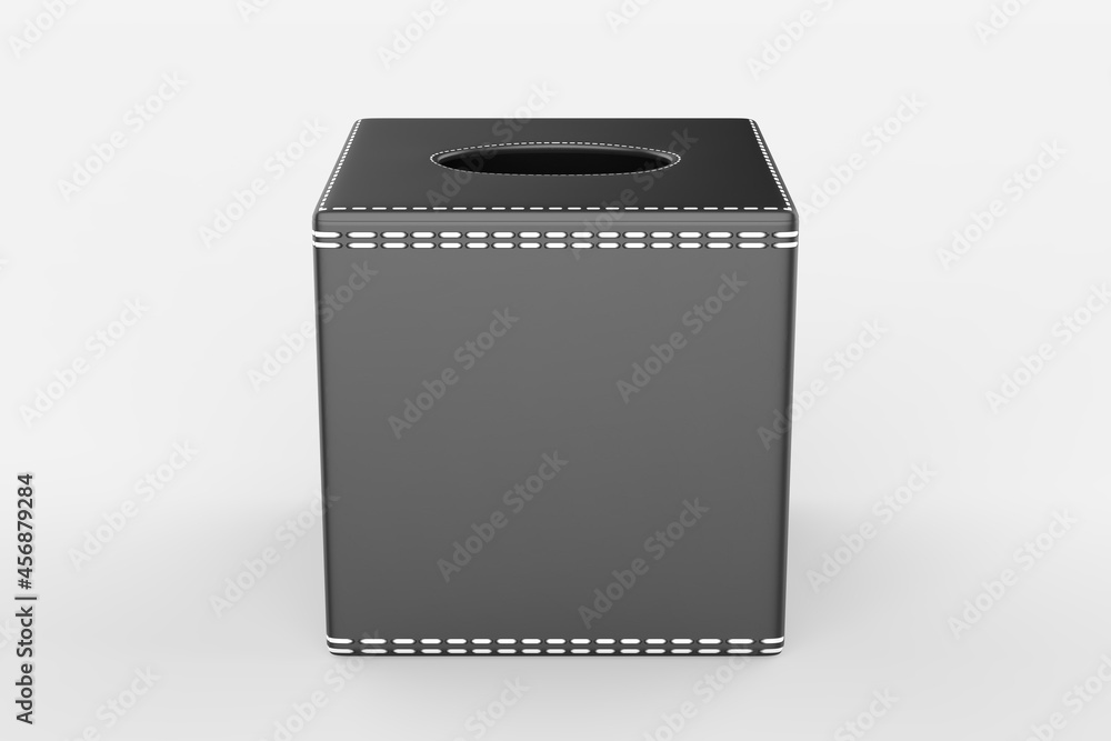 Luxury Hotel Home Genuine or PU Leather Hard Tissue Paper Dispenser Box. 3d illustration Luxury Hotel Home Genuine or PU Leather Hard Tissue Paper Dispenser Box. 3d illustration