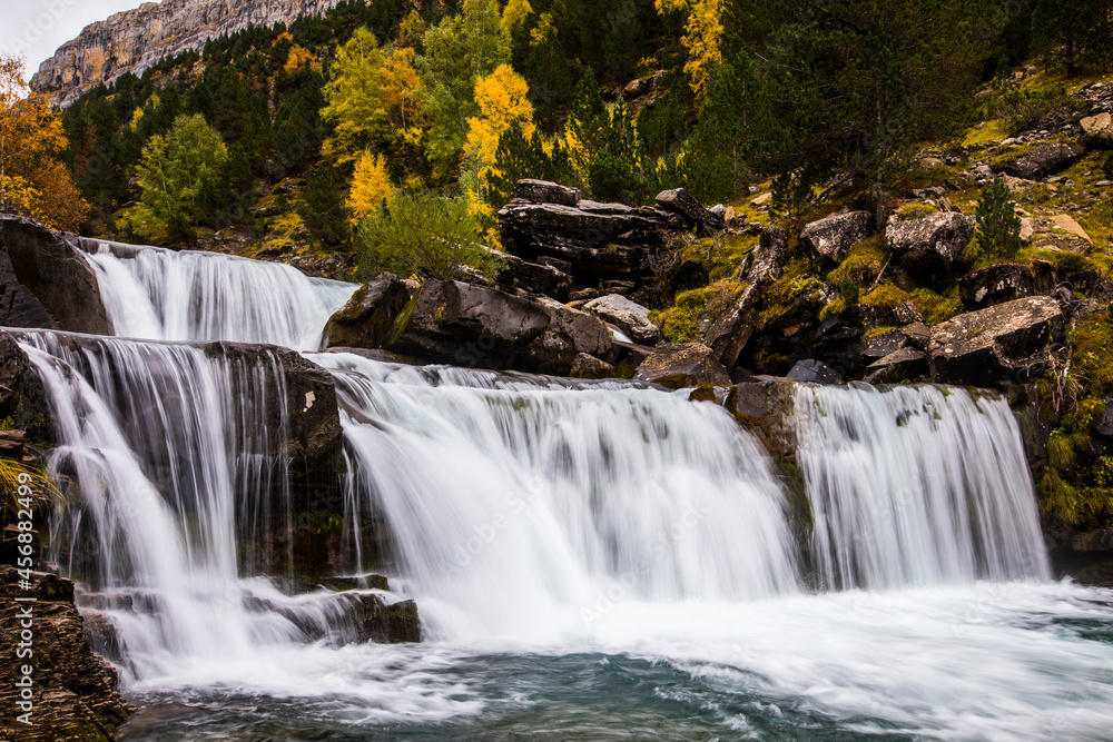 Autumn in Ordesa and Monte Perdido National Park, Spain Autumn in Ordesa and Monte Perdido National Park, Spain