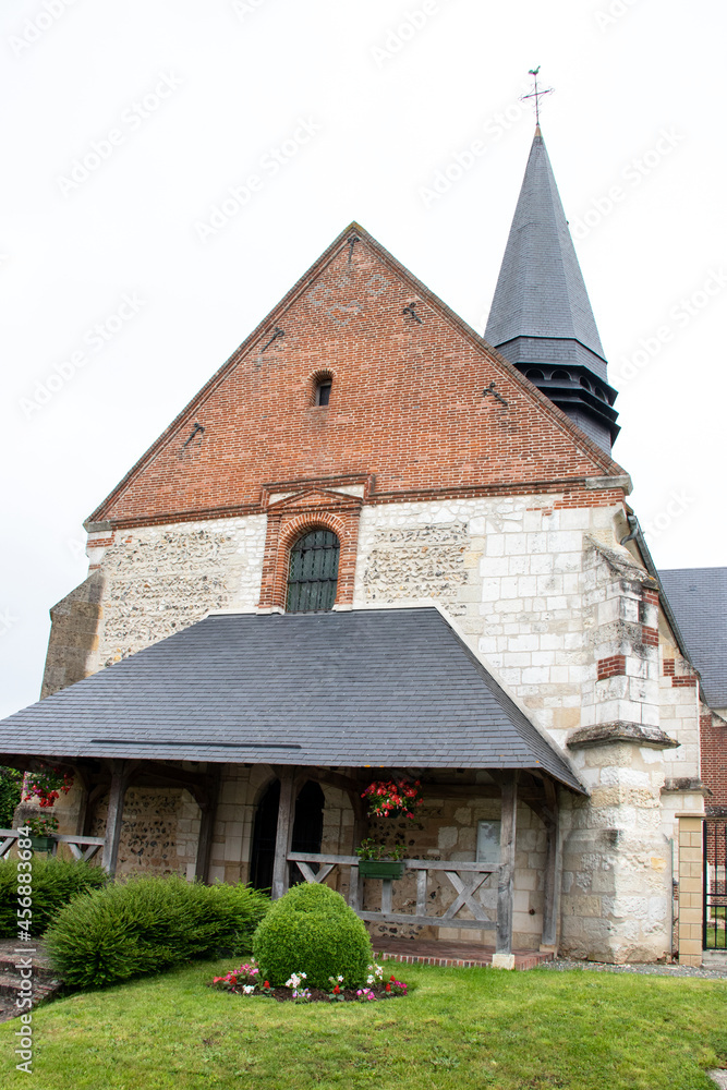 Oroër. Eglise Saint-Martin. Oise. Picardie. Hauts-de-France	