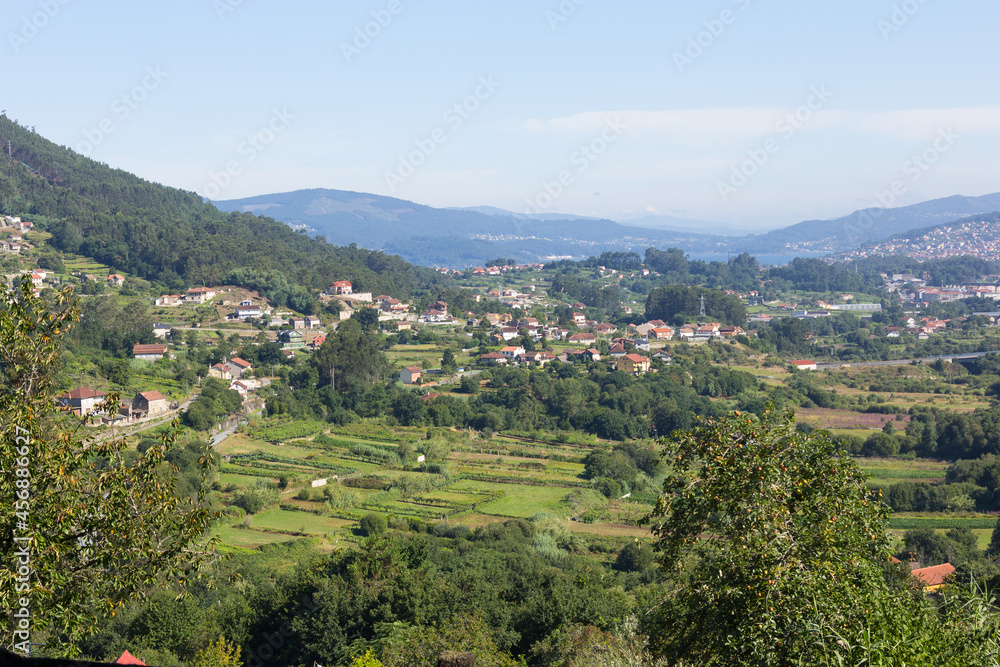 Green rural landscapes of Galicia, Spain