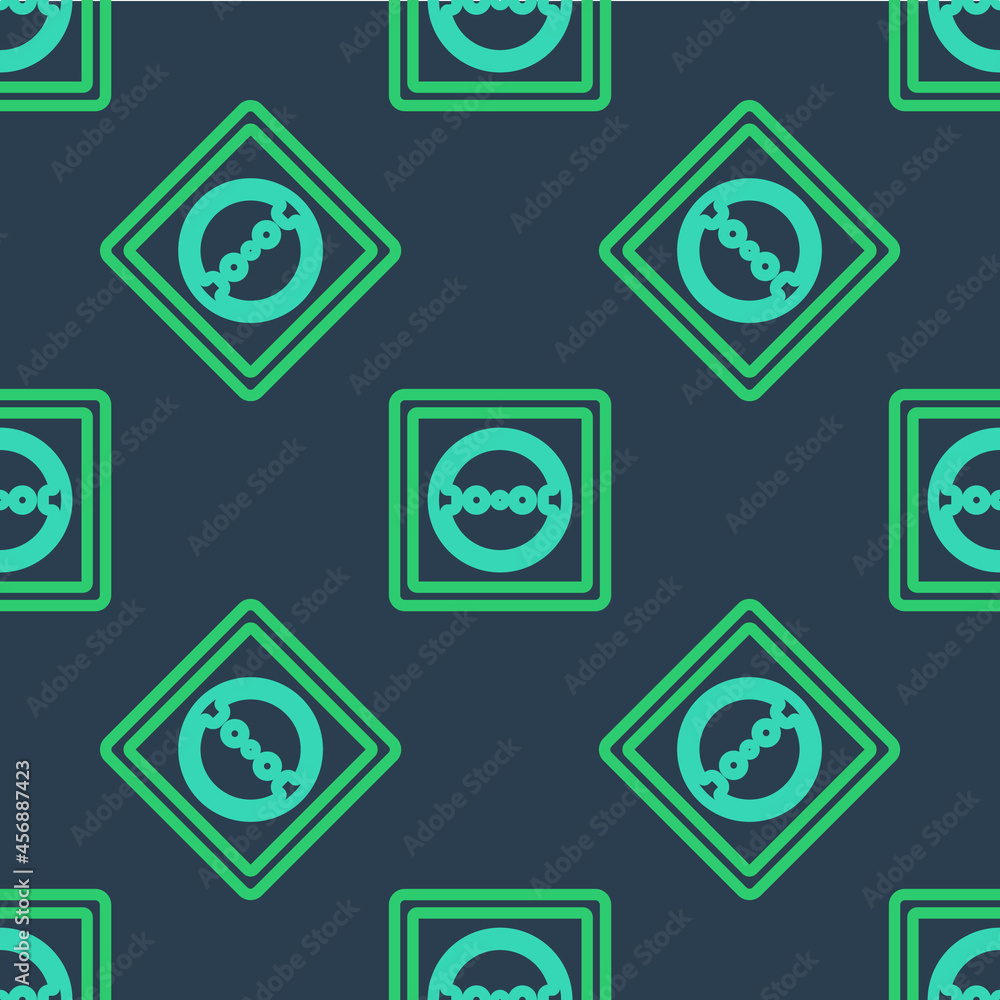 Line Electrical outlet icon isolated seamless pattern on blue background. Power socket. Rosette symbol. Vector Line Electrical outlet icon isolated seamless pattern on blue background. Power socket. Rosette symbol. Vector