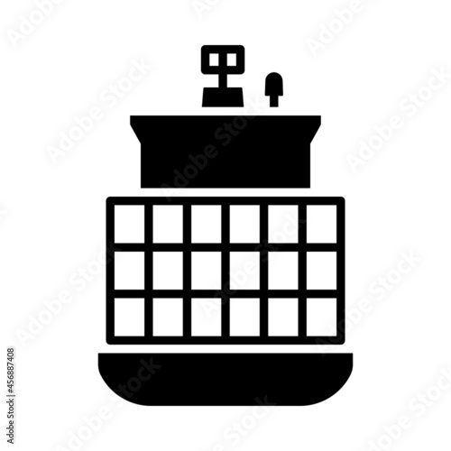 Container Ship Icon