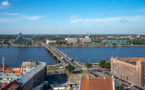 Riga, the capital of Latvia