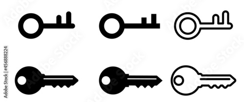 Vector Key Icon Set