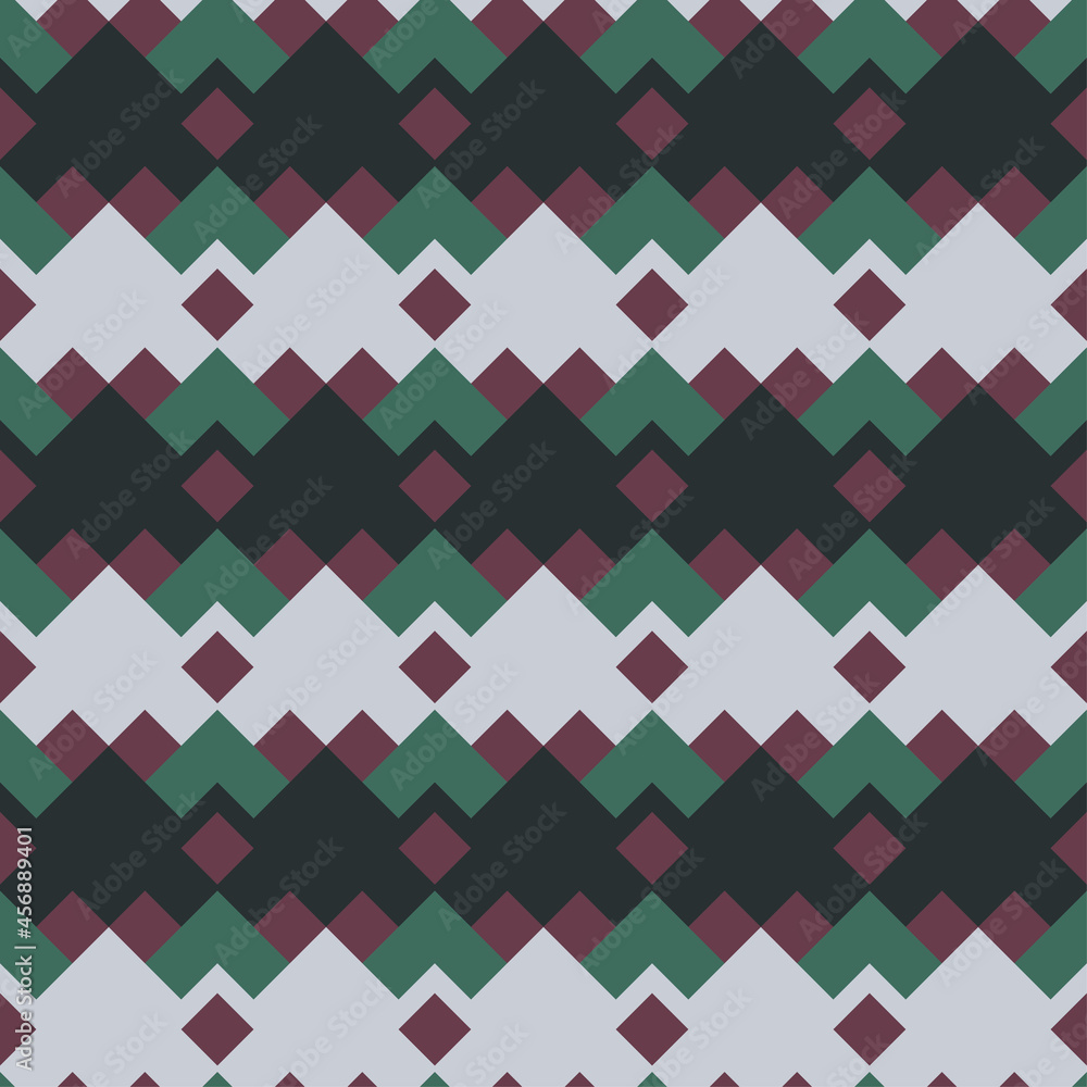 Fototapeta premium seamless ethnic pattern design abstract
