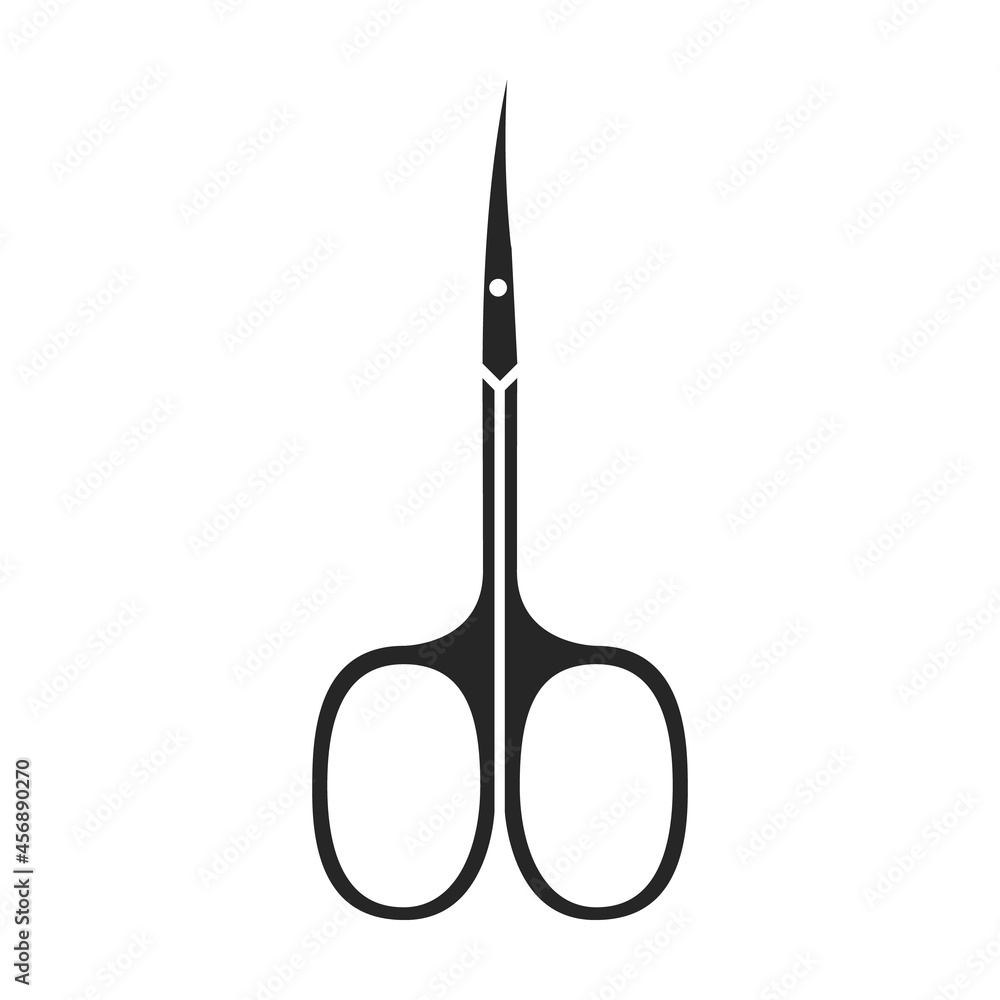Scissors vector icon.Black vector icon isolated on white background scissors. Scissors vector icon.Black vector icon isolated on white background scissors.