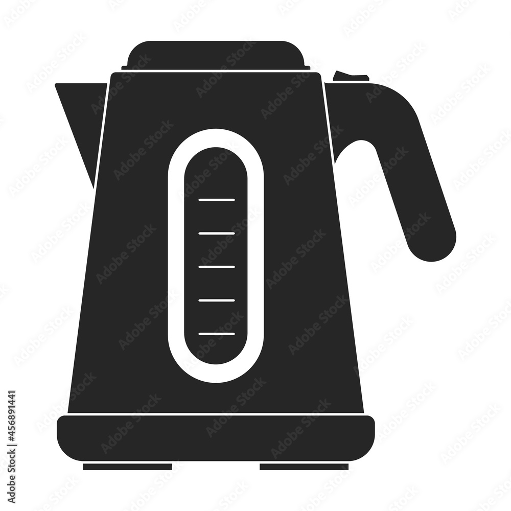 Electric kettle vector icon.Black vector icon isolated on white background electric kettle. Electric kettle vector icon.Black vector icon isolated on white background electric kettle.