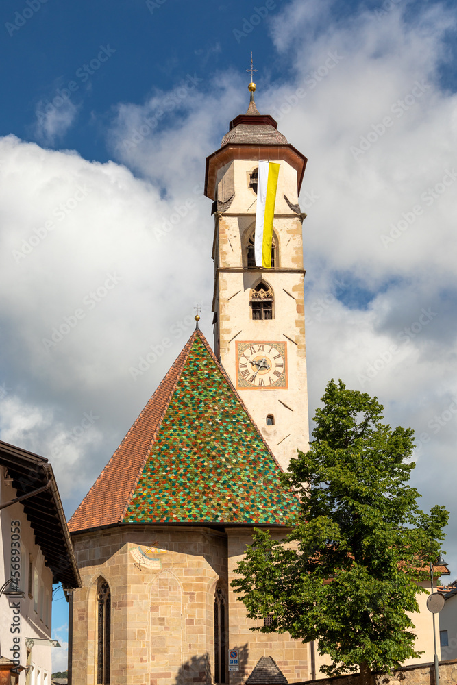 Kirche St. Ulrich in Deutschnofen, Nova Ponente, Dolomiten, Südtirol