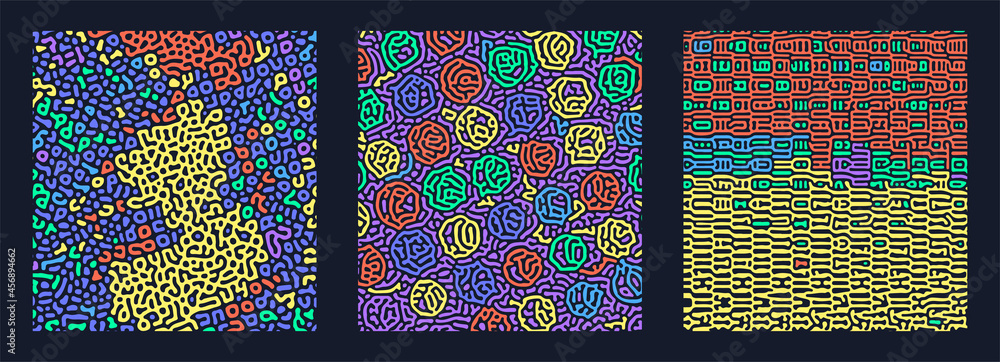 Turing pattern. Reaction-diffusion model. Chemical bases of ...