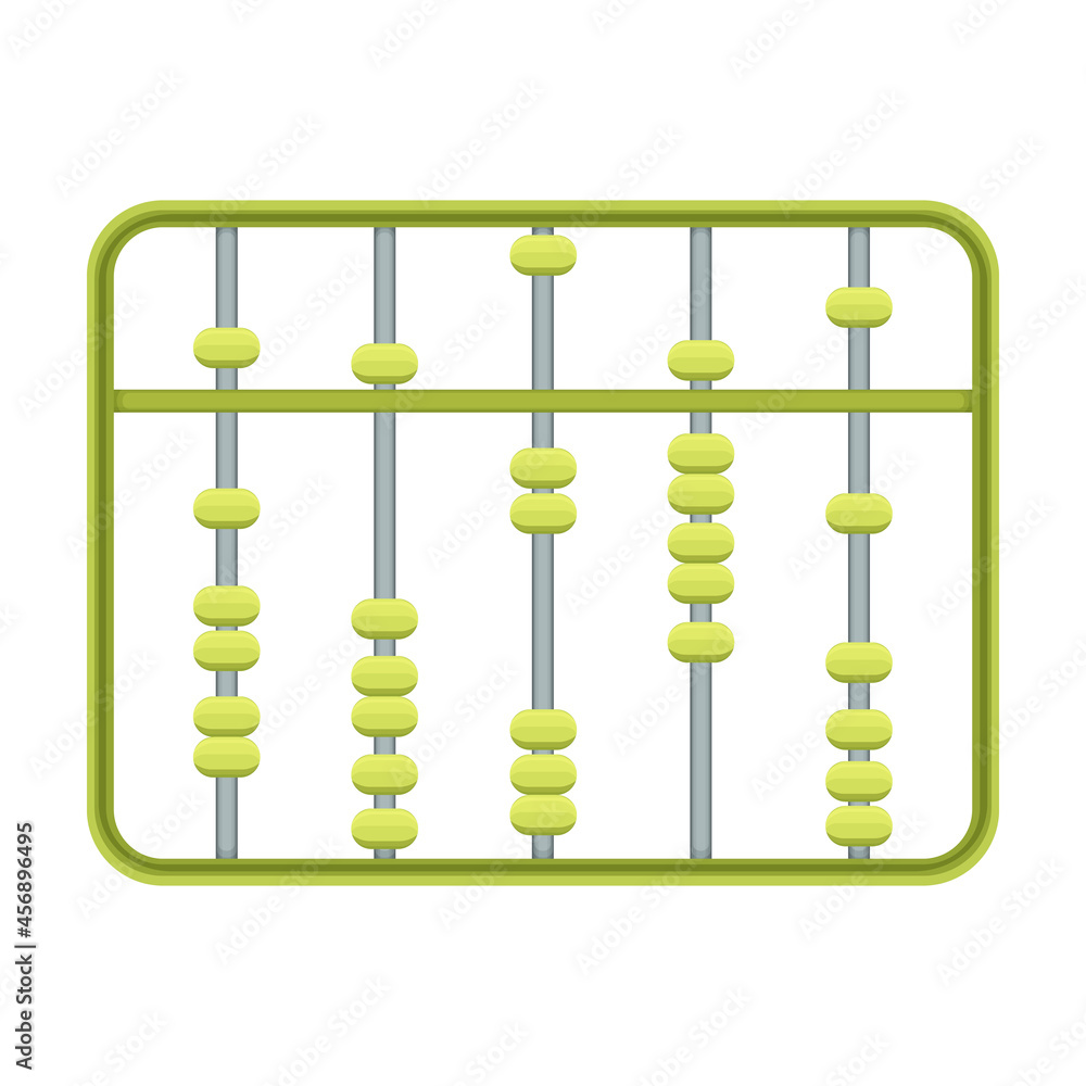 Abacus vector cartoon icon. Vector illustration tool for counting on white background. Isolated cartoon illustration icon of abacus, . Abacus vector cartoon icon. Vector illustration tool for counting on white background. Isolated cartoon illustration icon of abacus, .