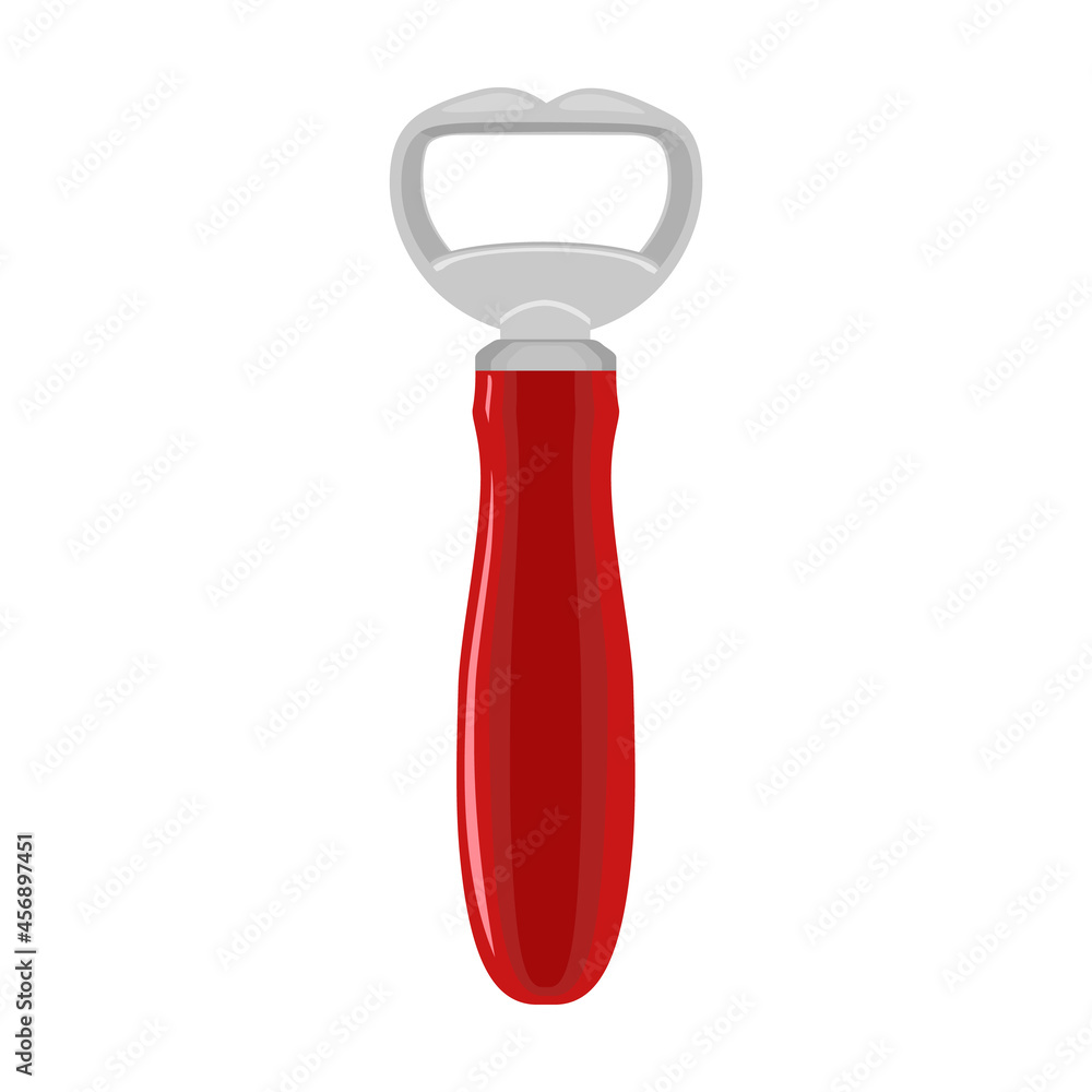 Bottle opener vector cartoon icon. Vector illustration corkscrew on white background. Isolated cartoon illustration icon of bottle opener . Bottle opener vector cartoon icon. Vector illustration corkscrew on white background. Isolated cartoon illustration icon of bottle opener .