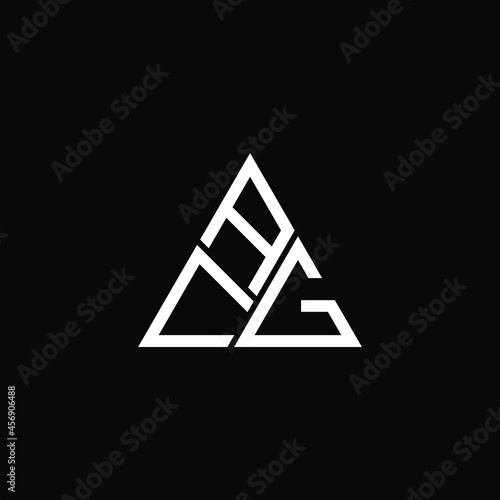 ACG letter logo creative design. ACG unique design
 photo