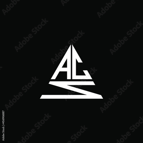 ACN letter logo creative design. ACN unique design
