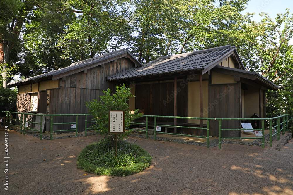 松陰神社の松下村塾 松陰神社の松下村塾