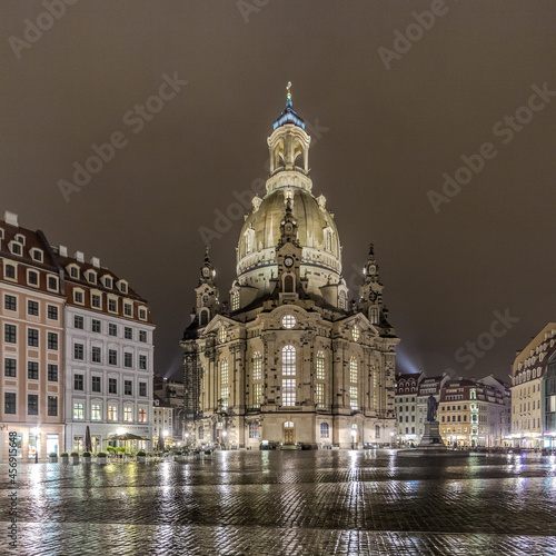 Frauenkirche Dresden Nachtfotografie