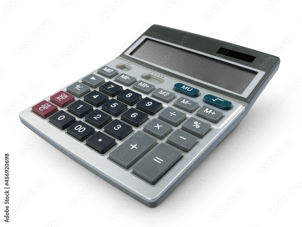 Finance Plastic mathematical calculator with button Finance Plastic mathematical calculator with button
