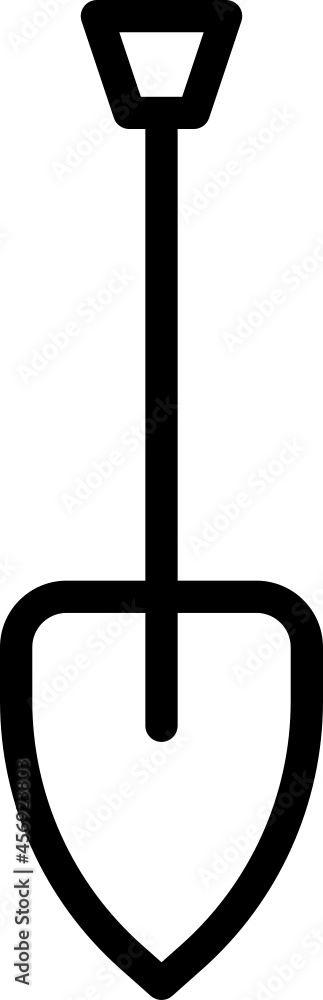 Obraz premium shovel icon