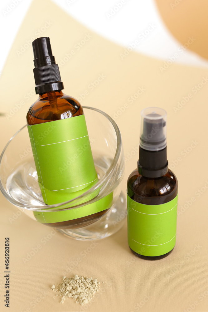 Glass Spray Bottles for cosmetic purpose