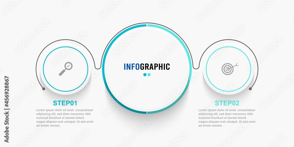Business data visualization. Process chart. Abstract elements of graph, diagram with steps, options, parts or processes. Vector business template for presentation. Creative concept for infographic. Business data visualization. Process chart. Abstract elements of graph, diagram with steps, options, parts or processes. Vector business template for presentation. Creative concept for infographic.
