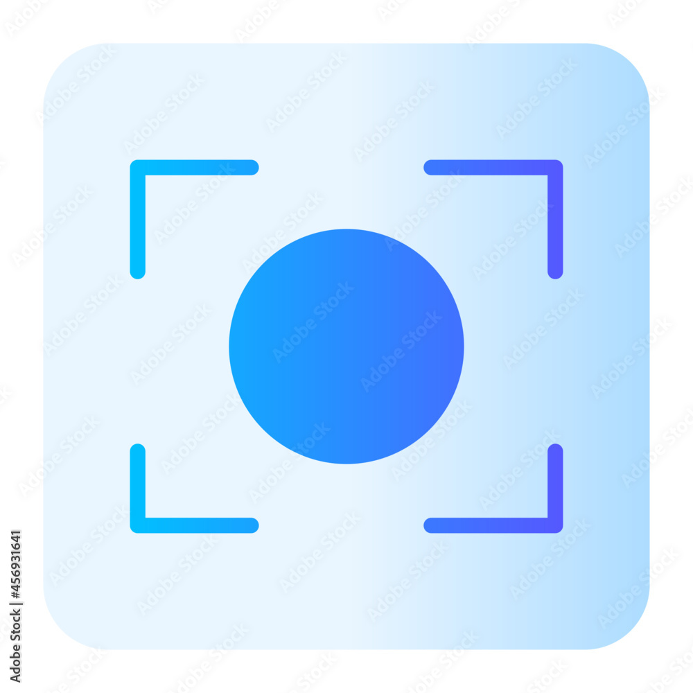 focus gradient icon