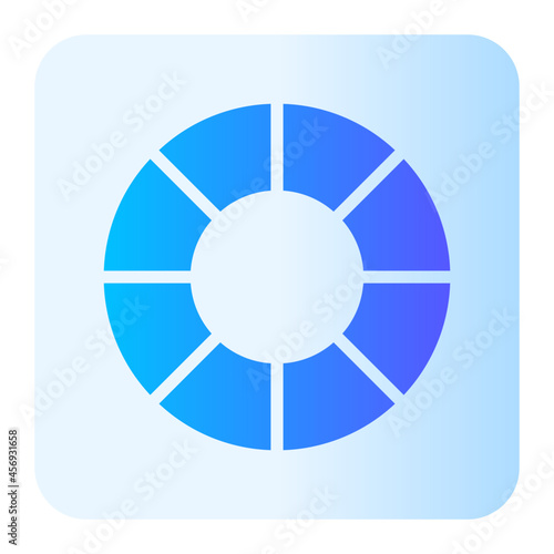 invert colors gradient icon