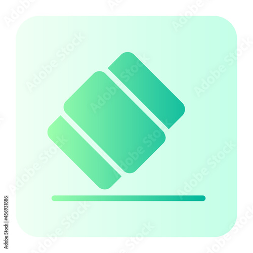 eraser gradient icon